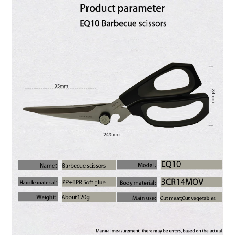 EQ10 Barbecue scissors